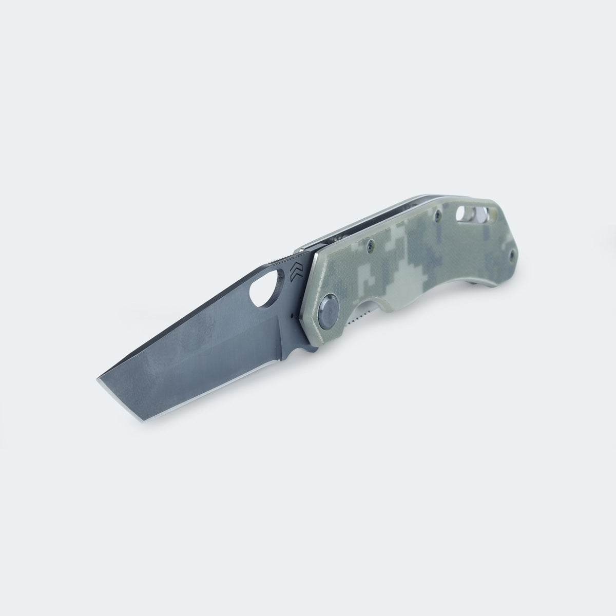 Canivete Cimo Komodo Tanto Black Titanium Cabo G10 Com Clip - K85T-G10-BTI