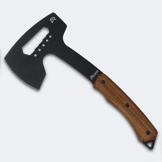 Machado Cimo Ax Carbono 90mm Preto Cabo Madeira Com Bainha - 4001/90 MAD-PT