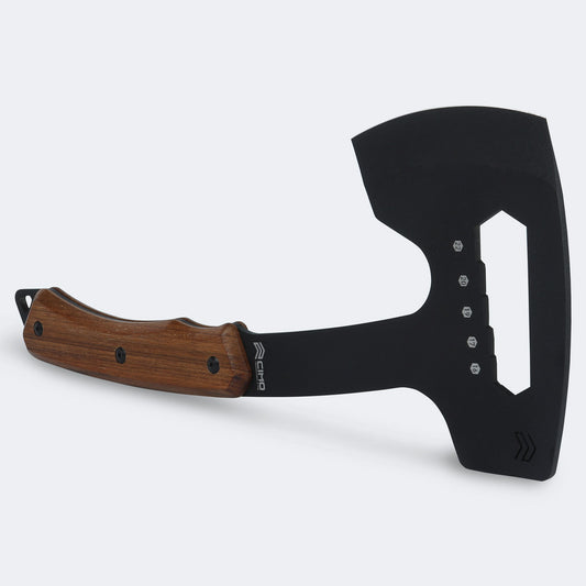 Machado Cimo Ax Carbono 90mm Preto Cabo Madeira Com Bainha - 4001/90 MAD-PT