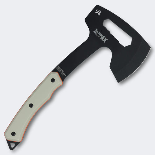 Machado Ax Carbono Preto Cabo Rigiflex Coyote Com Bainha