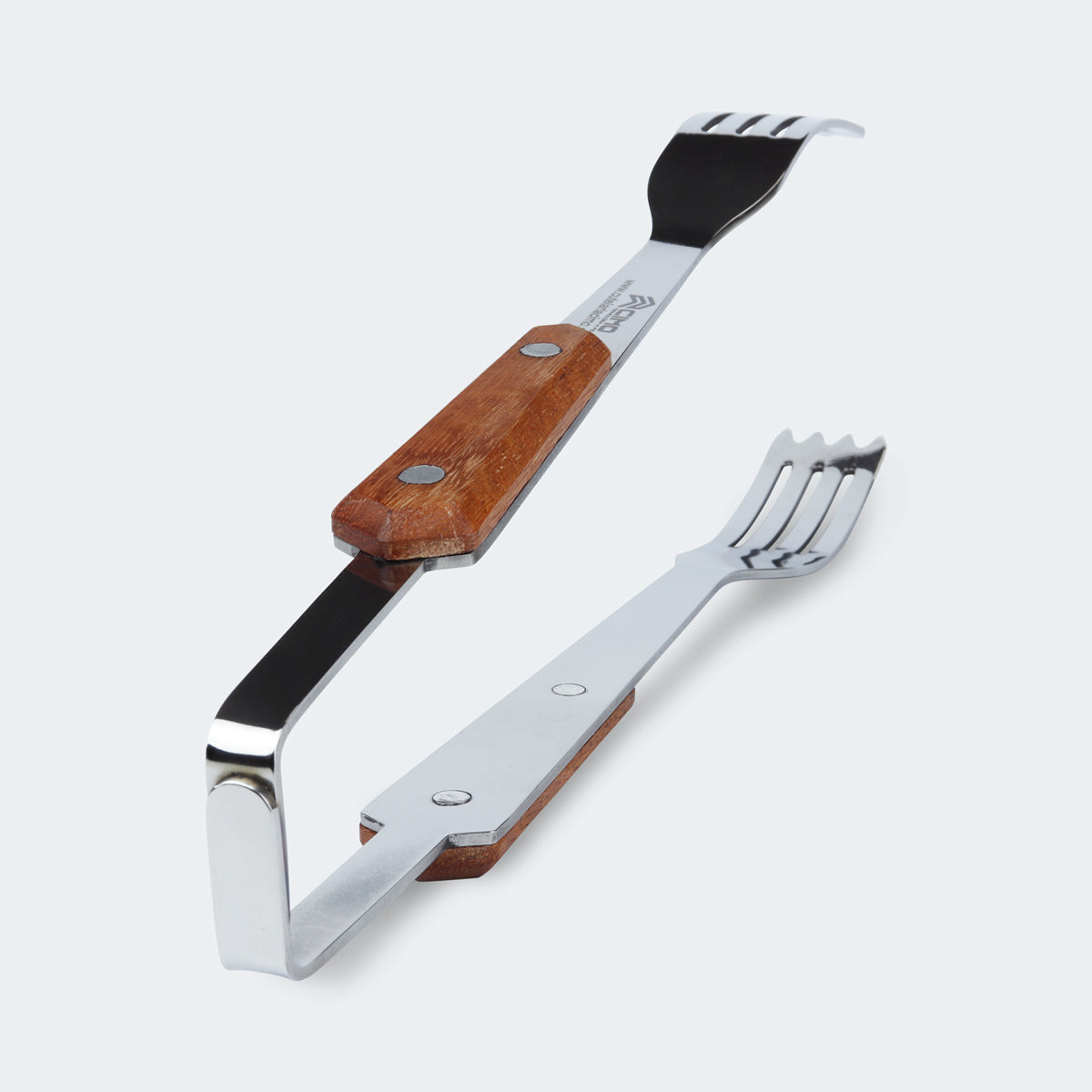 Pegador Cimo Inox Cabo Madeira 8 - 2055/8