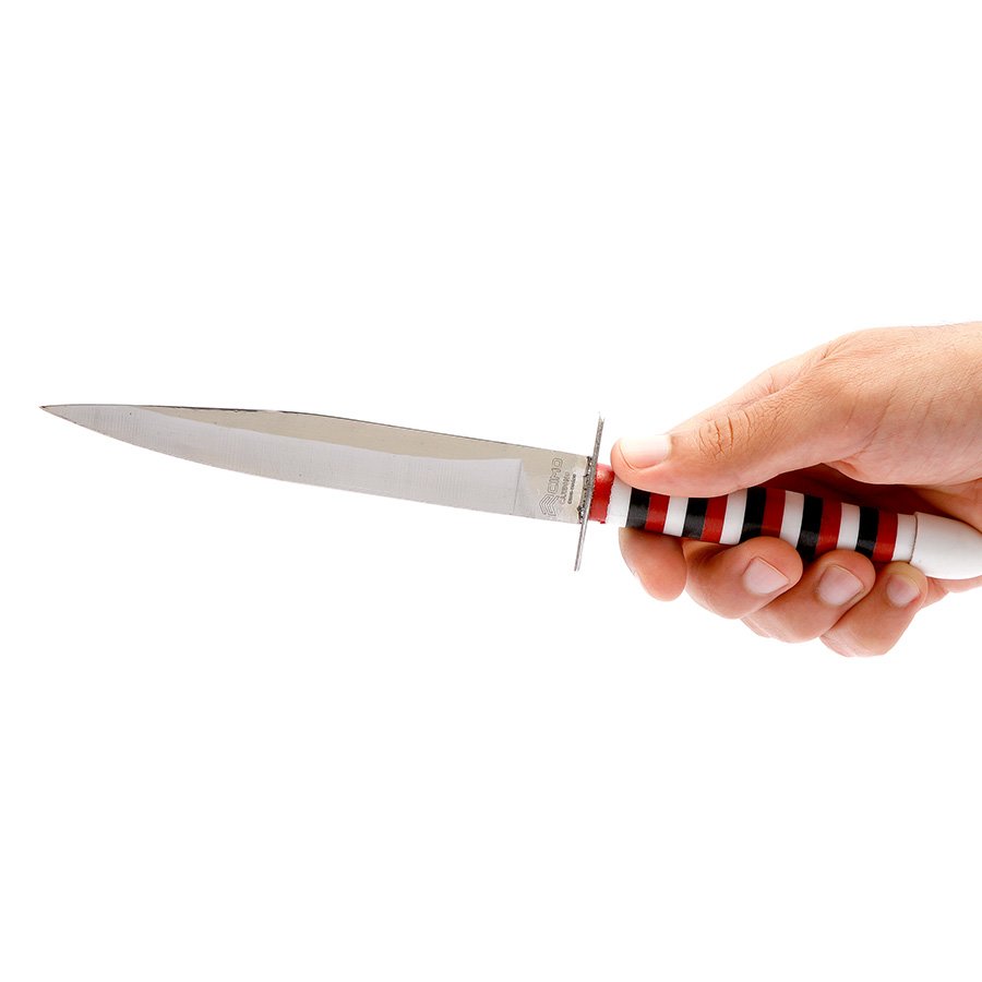 Faca Cimo Carbono Cabo Acetato Com Bainha - 1620/6 C/B